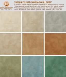 Read more about the article Jasa Cat Dekoratif Wash Paint – Tampilan Natural & Estetik