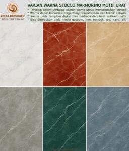 Read more about the article Jasa Cat Stucco Marmorino – Dekoratif Dinding Marmer Ala Itali